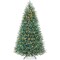 Best Choice Products Pre-Lit Premium Nordic Fir Artificial Full Christmas Tree w/2-in-1 Twinkle LEDs – Blue Spruce
